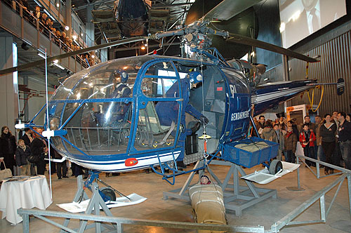 L'hélicoptère Alouette III JBL de Chamonix