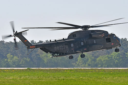 Hélicoptère CH53 de la Luftwaffe allemande