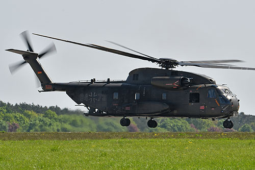 Hélicoptère CH53 de la Luftwaffe allemande