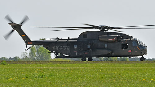 Hélicoptère CH53 de la Luftwaffe allemande