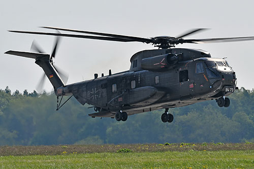 Hélicoptère CH53 de la Luftwaffe allemande