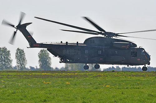 Hélicoptère CH53 de la Luftwaffe allemande