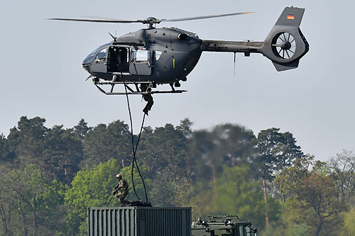 Hélicoptère H145M de la Luftwaffe allemande