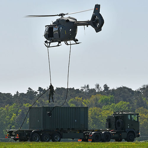 Hélicoptère H145M de la Luftwaffe allemande