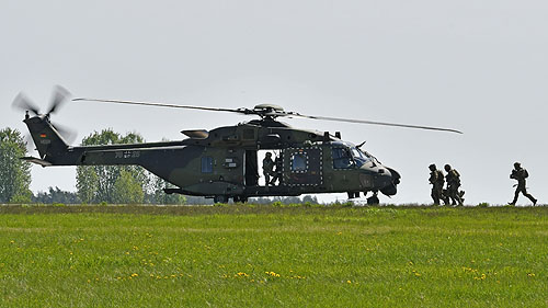 Hélicoptère NH90 de la Luftwaffe allemande