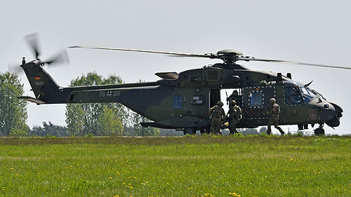 Hélicoptère NH90 de la Luftwaffe allemande