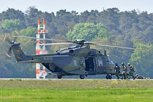 Hélicoptère NH90 de la Luftwaffe allemande