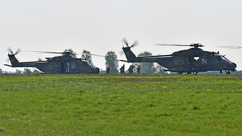 Hélicoptère NH90 de la Luftwaffe allemande