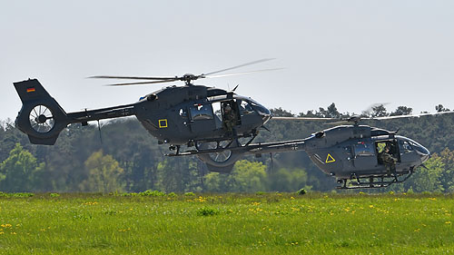 Hélicoptère H145M de la Luftwaffe allemande