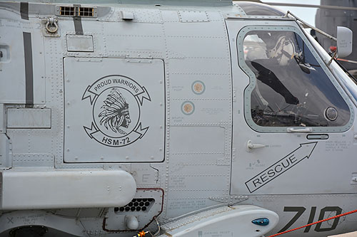 Hélicoptère SH60 Seahawk de l'US Navy