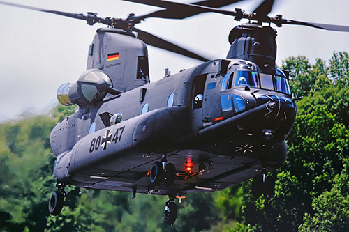 Hélicoptère CH47 Chinook de BOEING