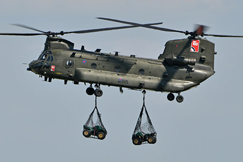 Hélicoptère CH47 Chinook de BOEING