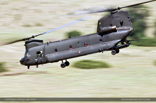 Hélicoptère CH47 Chinook italien