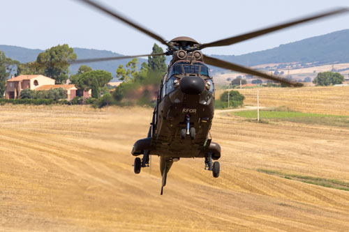 Hélicoptère AS532 Cougar Slovénie