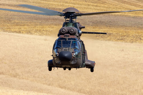 Hélicoptère AS532 Cougrr Slovénie