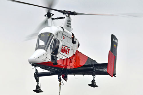 Hélicoptère K1200 KMAX HB-ZGK de ROTEX Helicopter, Suisse