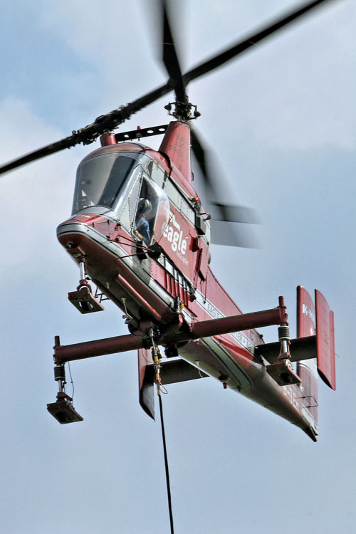 Hélicoptère K1200 KMAX d'EAGLE HELICOPTER