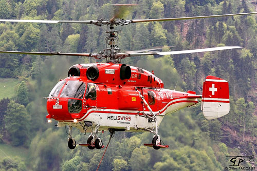 Hélicoptère KA32 HB-XKE d'HELISWISS INTERNATIONAL