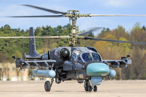 Hélicoptère KA52 Alligator