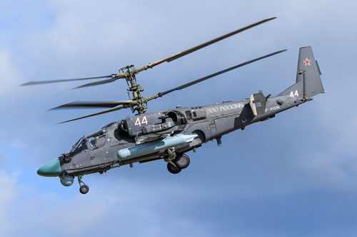 Hélicoptère KA52 Alligator
