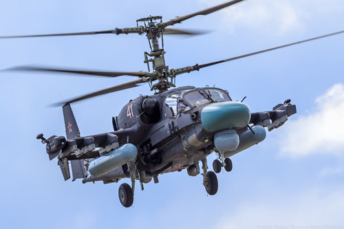 Hélicoptère KA52 Alligator