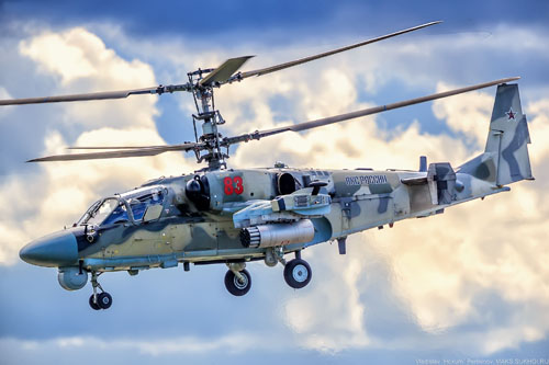 Hélicoptère KA52 Alligator
