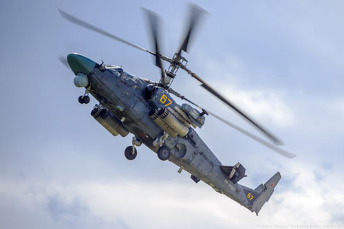 Hélicoptère KA52 Alligator