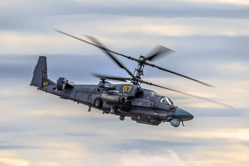 Hélicoptère KA52 Alligator