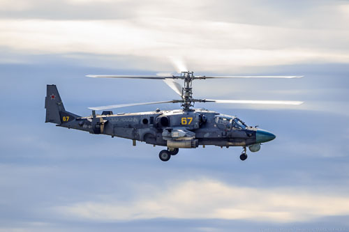 Hélicoptère KA52 Alligator