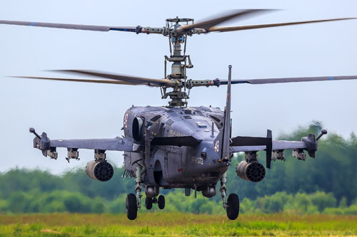 Hélicoptère KA52 Alligator