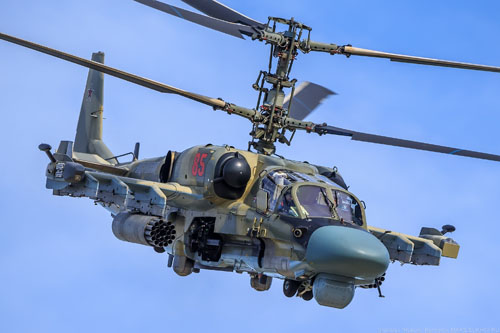 Hélicoptère KA52 Alligator