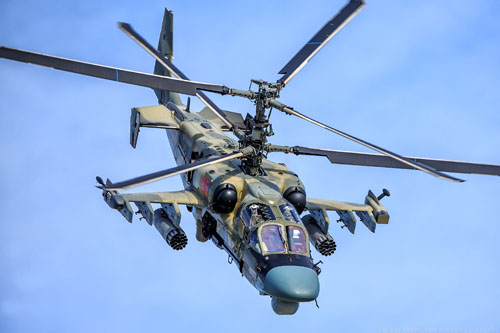 Hélicoptère KA52 Alligator