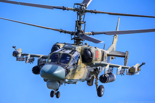 Hélicoptère KA52 Alligator