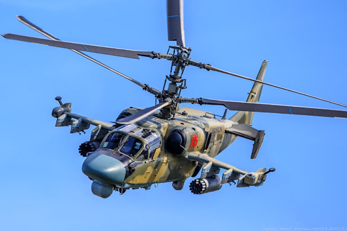Hélicoptère KA52 Alligator