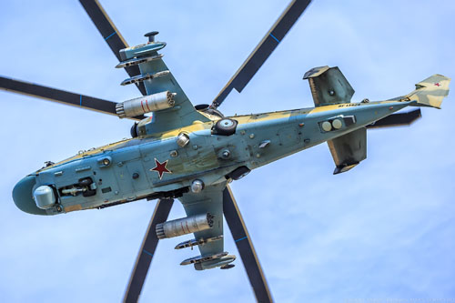 Hélicoptère KA52 Alligator