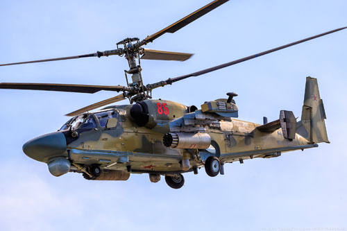 Hélicoptère KA52 Alligator