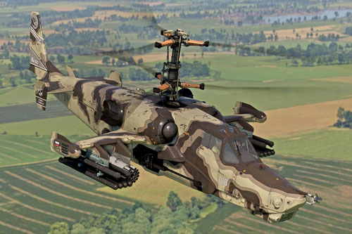 Hélicoptère KA50 Hokum