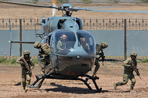 Hélicoptère EC145 Kazakhstan