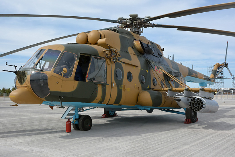 Hélicoptère MI17  Kazakhstan