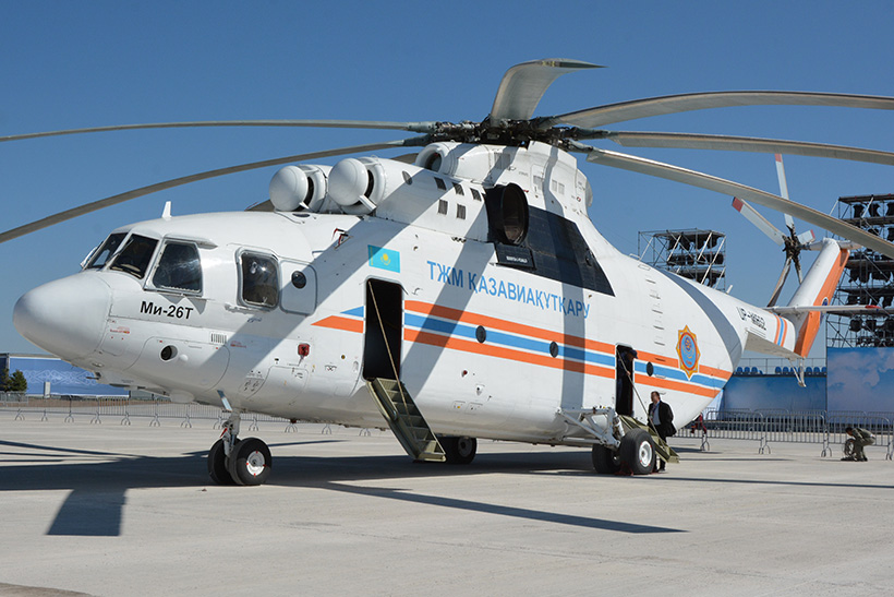 Hélicoptère MI26 Halo Kazakhstan