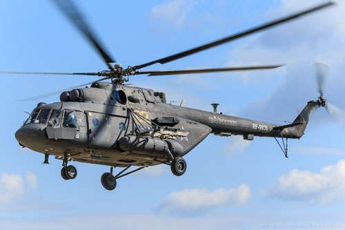 Hélicoptère de transport MI17 Hip de l'armée russe