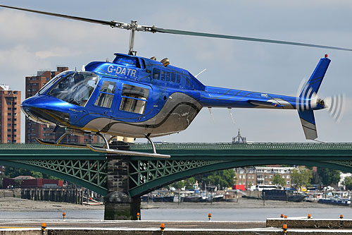 Hélicoptère Bell 206 JetRanger II G-DATR