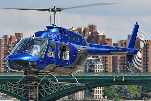 Hélicoptère Bell 206 JetRanger II G-DATR