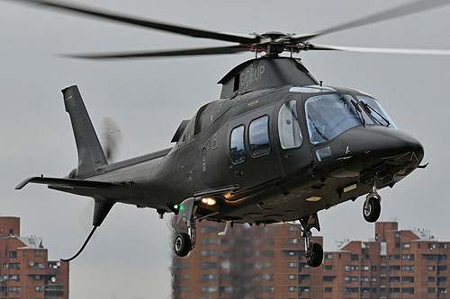 Hélicoptère AW109 G-DEUP