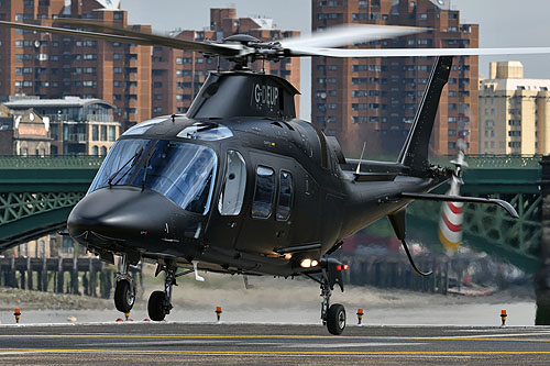 Hélicoptère AW109 G-DEUP