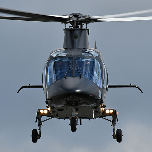 Hélicoptère AW109 G-DEUP