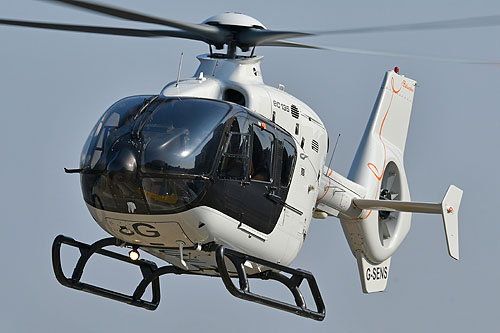 Hélicoptère EC135 G-SENS de Capital Air Services