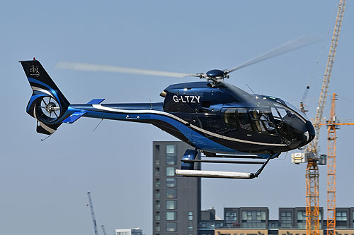 Hélicoptère EC120 G-LTZY d'EBG HELICOPTERS