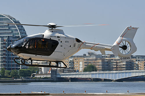 Hélicoptère EC135 G-SENS de Capital Air Services