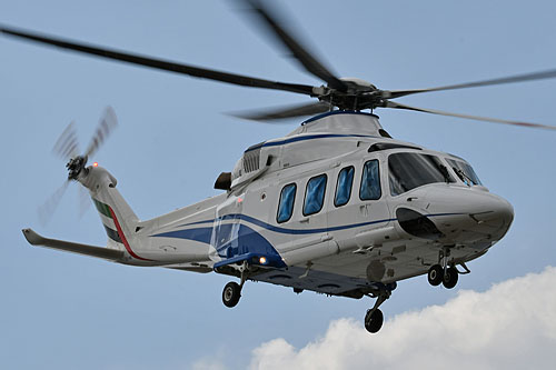 Hélicoptère AW139 DU-142 de Dubai Air Wing, United Arab Emirates